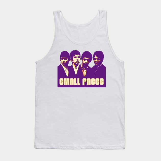 Small Faces Three Tank Top by MichaelaGrove